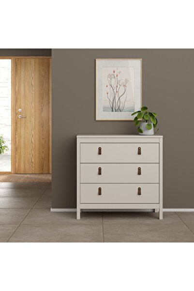 Sani Comodă Madrid 3S 82.3 x 38.4 x H 79.7cm Cașmir