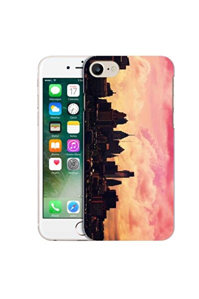 OEM Θήκη συμβατή με Apple iPhone 7, από σιλικόνη gel TPU, μοντέλο Vertical City