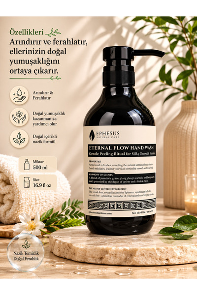 Ephesus Natural Care Eternal Flow Arındırıcı ve Canlandırıcı Peeling Etkili D...