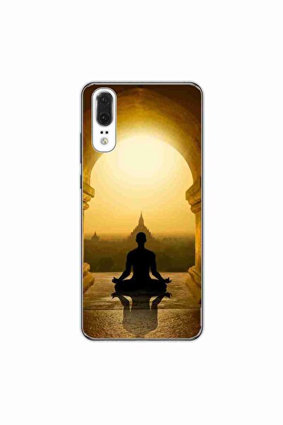 OEM Husa compatibila cu Huawei P20 Silicon Gel Tpu Model Meditation