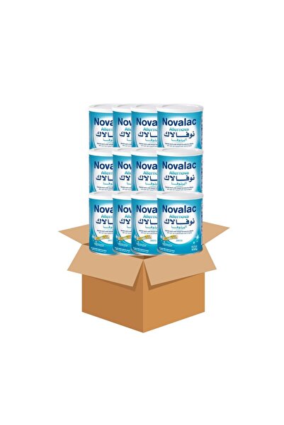 NOVALAC Aleronva Lactose-Free Milk, Suitable for 0-3 Years, 400g Carton 12 Packs