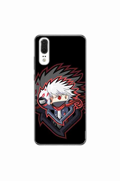 OEM Husa compatibila cu Huawei P20 Silicon Gel Tpu Model Naruto Kakashi Anbu