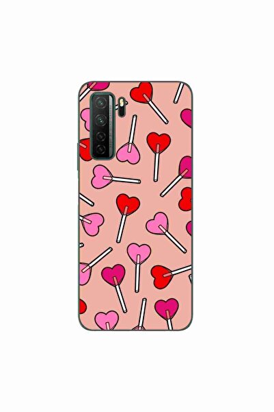 OEM Husa compatibila cu Huawei P40 Lite 5G Silicon Gel Tpu Model Valentines H...