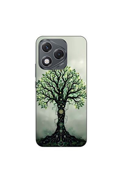 OEM Husa compatibila cu Honor 400 Lite Silicon Gel Tpu Model Mystical Tree