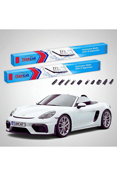 TEAMCAR Lamele ștergătoare Porsche 718 Spyder 982 2019-2026 |   Set frontal p...