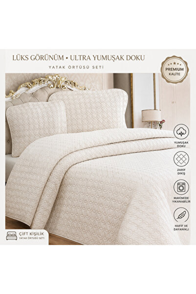 Moda miranda HAYAL ÇİFT KİŞİLİK NAKIŞLI YATAK ÖRTÜSÜ 250/250