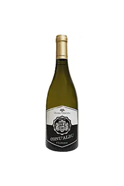 Crama Viisoara Vin alb uscat, Conu Albu Chardonnay, 0.75 L