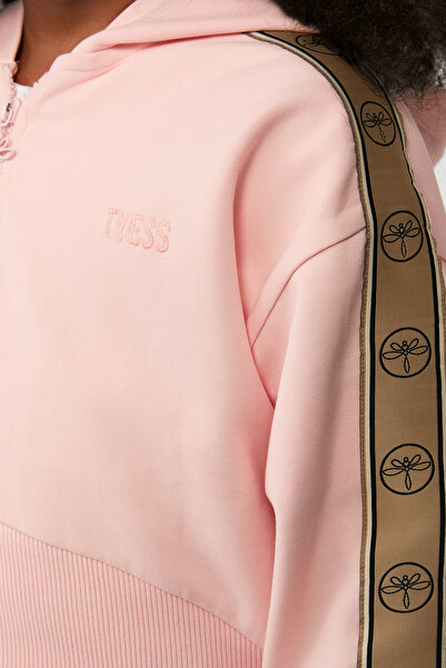 Tyess Girl Pink Tracksuit Top