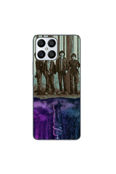 OEM Husa compatibila cu Honor X8 4G Silicon Gel Tpu Model Stranger Things Ups...