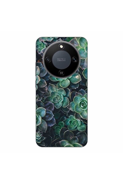 OEM Husa compatibila cu Honor Magic8 Lite Silicon Gel Tpu Model Flori de Stanca