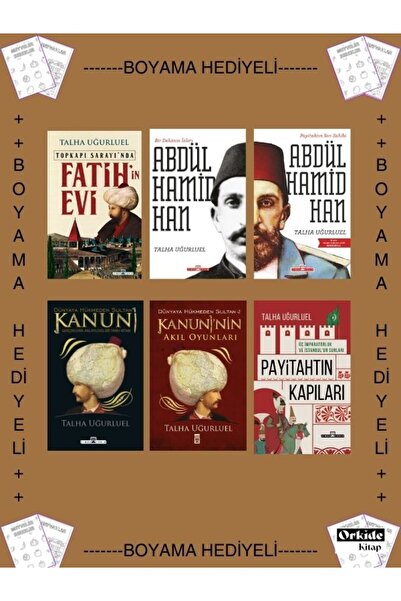Timaş Yayınları Boyamalı- Topkapı Sarayında Fatihin Evi - Abdül Hamid Han - P...