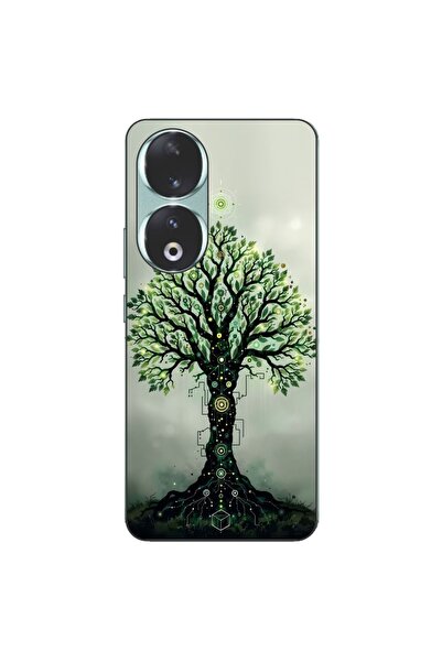 OEM Husa compatibila cu Honor 90 5G Silicon Gel Tpu Model Mystical Tree