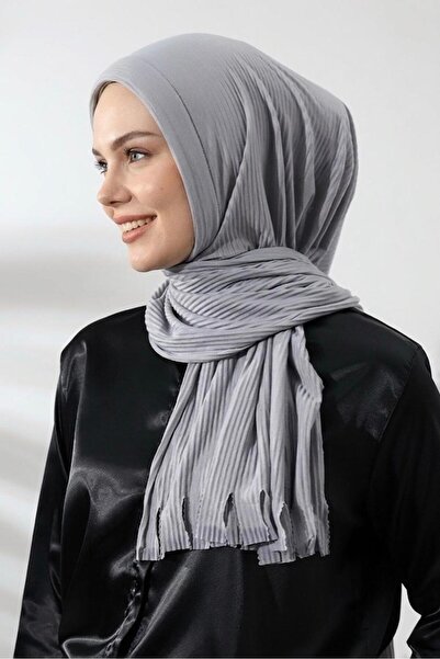 İSTDONATELLA شال قطني مزخرف جاهز للارتداء