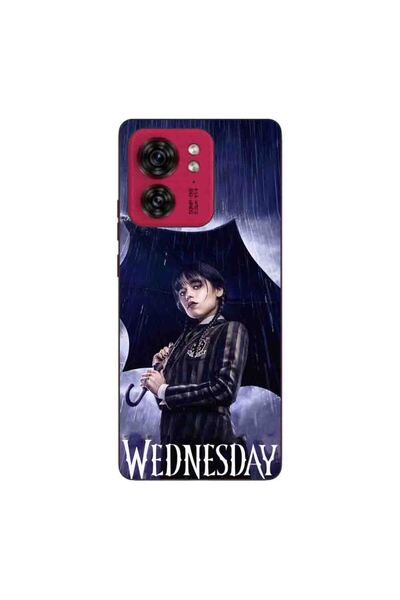 OEM Husa compatibila cu Motorola Edge 40 Silicon Gel Tpu Model Wednesday Umbr...