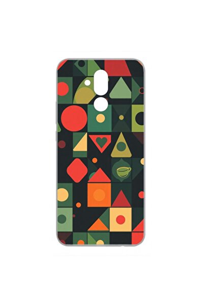 OEM Husa compatibila cu Huawei Mate 20 Lite Silicon Gel Tpu Model Retro Shapes