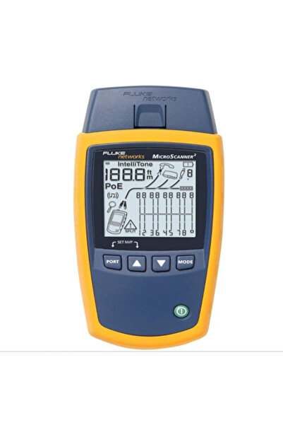 Fluke Networks جهاز MicroScanner² MS2-100 لفحص الكابلات