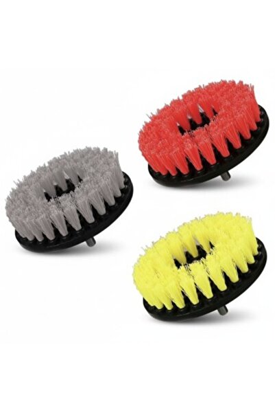speckLESS Set de 3 perii speckBRUSH pentru bormașină, moi, medii și dure