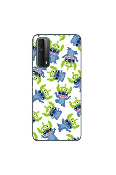 OEM Husa compatibila cu Huawei P Smart 2021 Silicon Gel Tpu Model Stitch Patt...