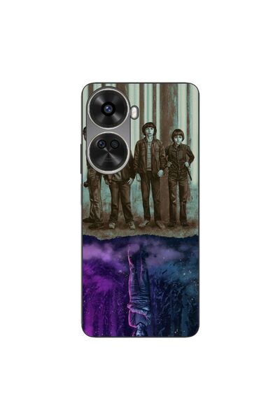 OEM Husa compatibila cu Huawei Nova 12 SE Silicon Gel Tpu Model Stranger Thin...