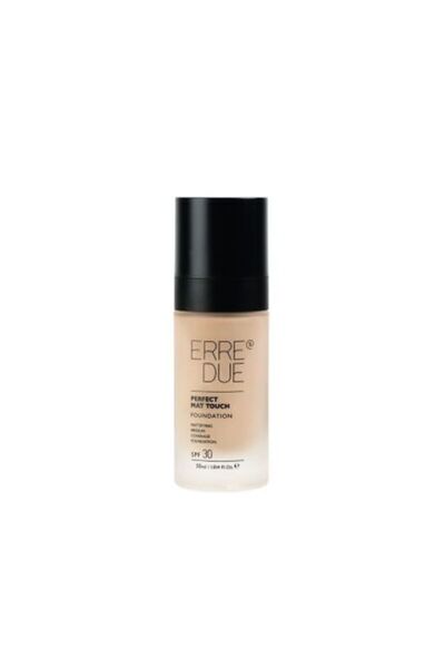 Erre Due PERFECT MAT TOUCH FOUNDATION 302 PURE CREAM 30ML