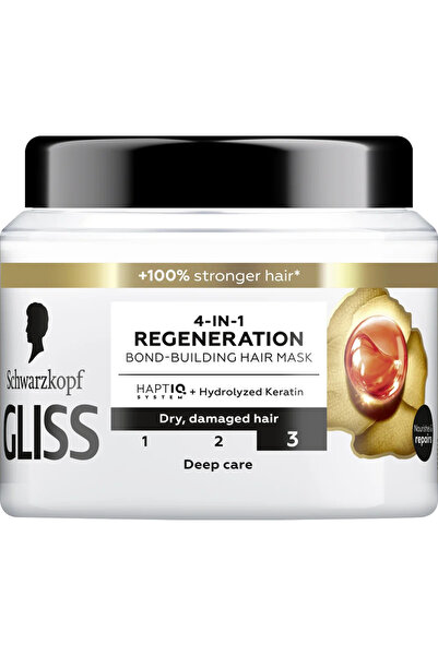 Schwarzkopf Masca de par regeneratoare Gliss Total Repair 4 in 1 p parul usca...