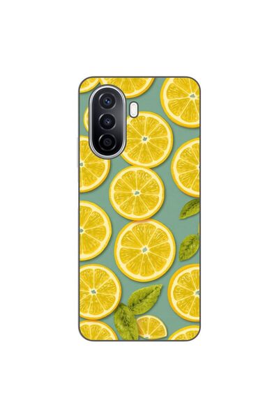 OEM Θήκη συμβατή με Huawei Nova Y70 από σιλικόνη gel TPU με σχέδιο Καλοκαιριν...