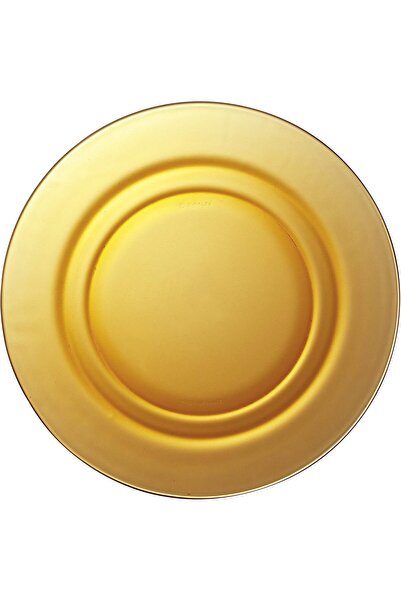 Duralex Lys Vermeil 3011DF06D111 Deep Plate 23 cm Glass Amber Set of 6