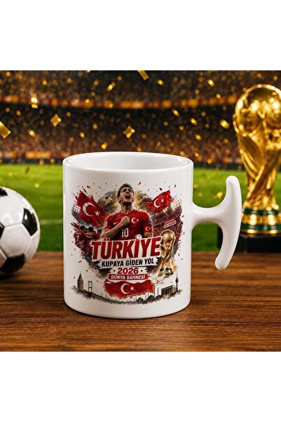 Bk Gift كأس تركيا التذكاري بتصميم كأس العالم لكرة القدم - 3 كؤوس على شكل مطرق...