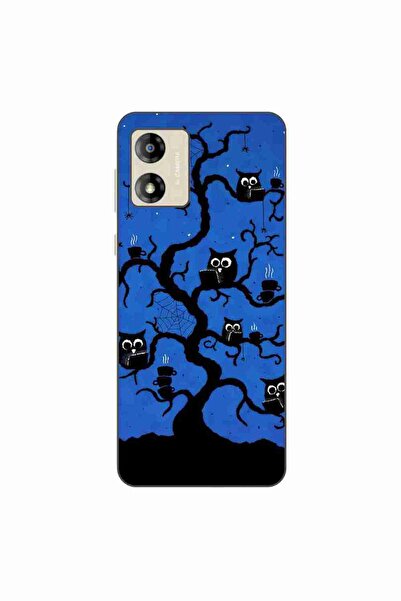 OEM Husa compatibila cu Motorola Moto E13 Silicon Gel Tpu Model Halloween Tre...