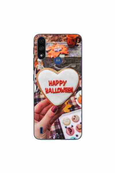 OEM Husa compatibila cu Motorola Moto E7 Power Silicon Gel Tpu Model Happy Ha...