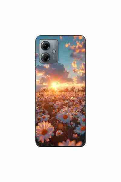 OEM Husa compatibila cu Motorola Moto G14 Silicon Gel Tpu Model Rasarit cu Flori
