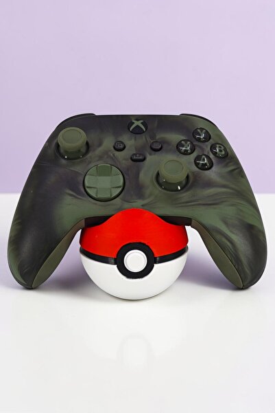 Hunga Pokémon Topu Tasarımlı Joystick Tutucu - PS5 DualSense - PS4 - Xbox