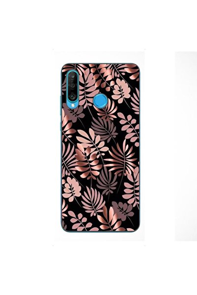 OEM Husa compatibila cu Huawei P30 Lite Silicon Gel Tpu Model Bronze Paradise