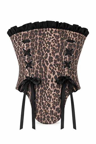HAZELANNA Kuşgözü Leopar Korse