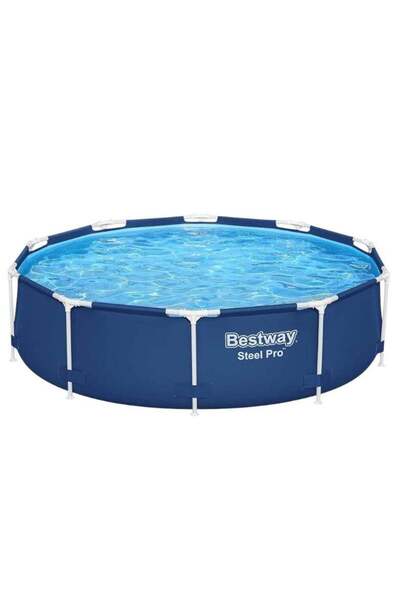 Generic Steel Pro Round Pool 10x30 inches (3.05m x 76cm) with pump - easy to ...