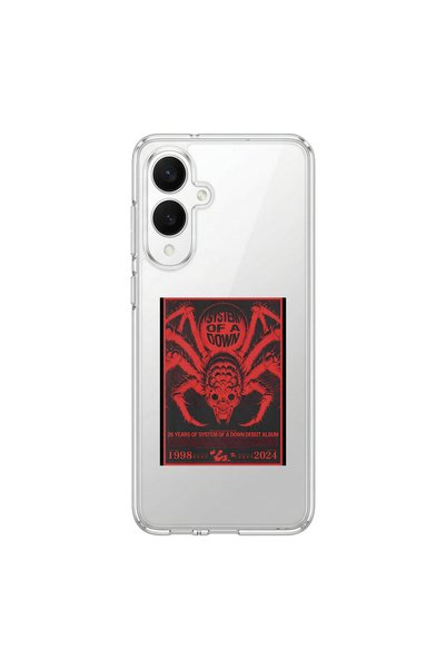 PPKin Samsung Galaxy S25 Edge Compatible Metal 19 Design Transparent Case