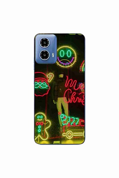 OEM Husa compatibila cu Motorola Moto G34 Silicon Gel Tpu Model Craciun Vitri...