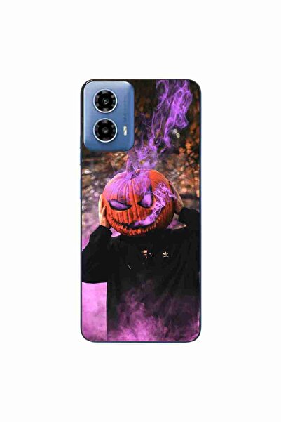 OEM Θήκη συμβατή με Motorola Moto G34 από σιλικόνη gel TPU με σχέδιο κεφαλής ...