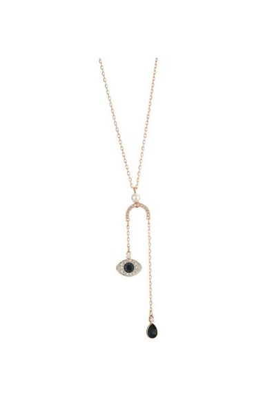 FA.accessories Two Women's Sparkling Eye Design Necklace Set/No Replacement o...
