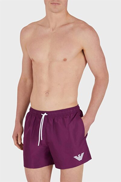 Emporio Armani Erkek Şort Mayo Mor
