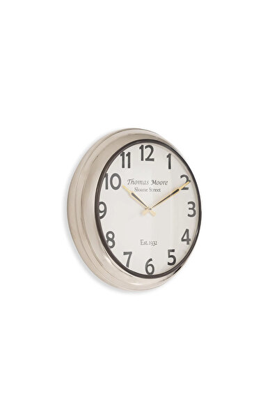 Midas Furniture METAL WALL CLOCK 41X13X41 CM WHITE