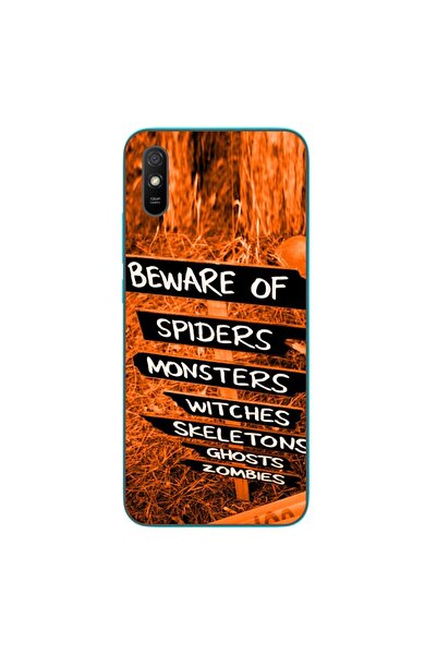 OEM Θήκη συμβατή με Xiaomi Redmi 9A Σιλικόνης Gel TPU με σχέδιο Halloween Bew...