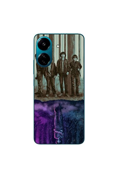 OEM Case compatible with Xiaomi Redmi 13C 4G Silicon Gel Tpu Model Stranger T...