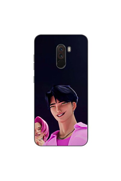 OEM Case compatible with Xiaomi Pocophone F1 Silicone Gel Tpu Pattern KPop De...