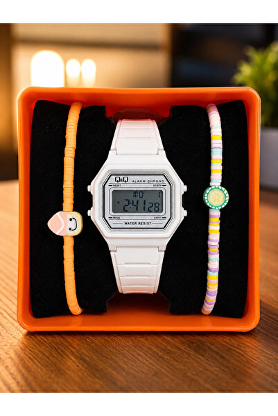 Q&Q By Citizen Digital Children's Watch with Bracelet - Water-Resistant M173J...