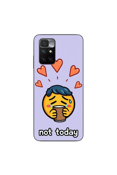 OEM Husa compatibila cu Xiaomi Redmi 10 Silicon Gel Tpu Model Not Today