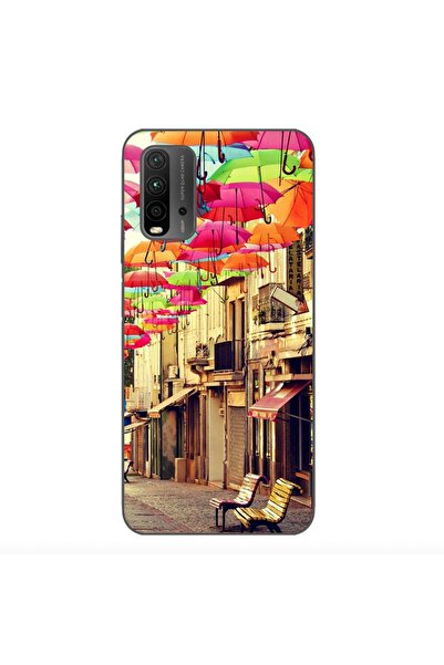 OEM Case compatible with Xiaomi Redmi 9T Silicone Gel Tpu Pattern Street Colo...
