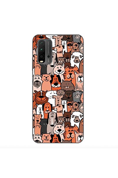 OEM Husa compatibila cu Xiaomi Redmi 9T Silicon Gel Tpu Model Caini si Pisici...