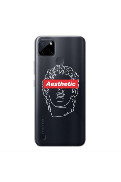 Other Realme C25Y Aesthetic Transparent Silicone TPU Θήκη