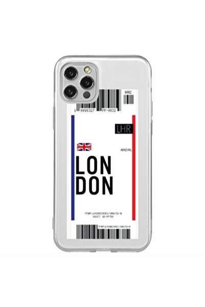Other Apple iPhone 12 Pro London Arrival Transparent Silicone TPU Θήκη